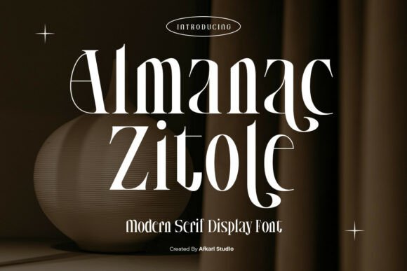 Almanac Zitole: A Serif Font That Elevates Small Business Branding