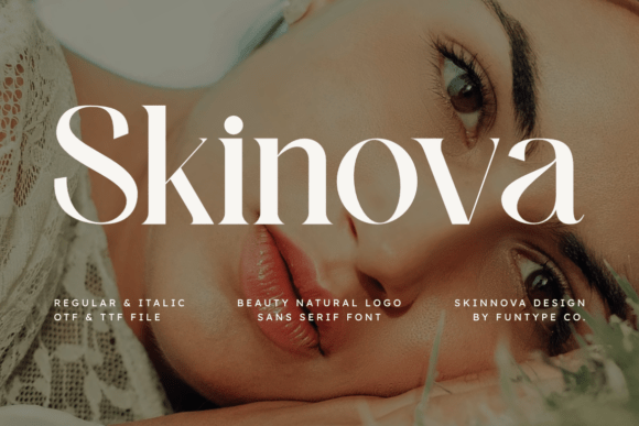 Build a Trustworthy Brand with the Skinova Sans Serif Typeface