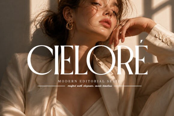 Cielore: A Serif Typeface for Thoughtful Editorial Design