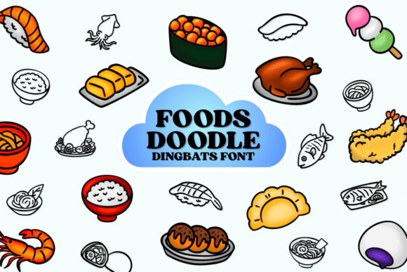 Foods Doodle Brings Playful Sketch Charm to Handmade Products