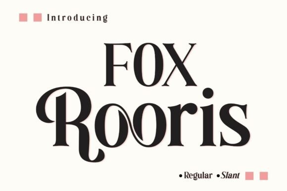 Fox Rooris: A Timeless Serif Font