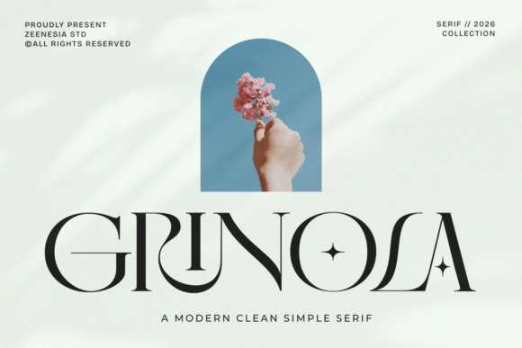 Grinola: A Serif Font That Brings Editorial Grace to Every Layout