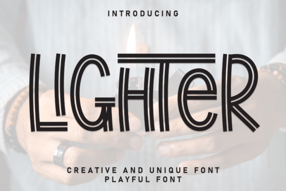 Lighter: A Warm Display Font for Elegant Design