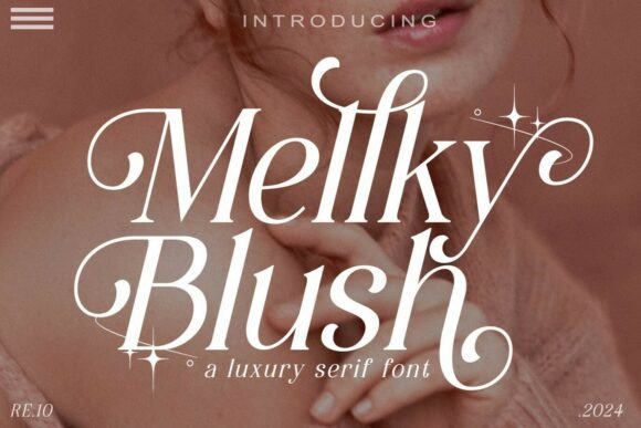 Melky Blush: A Serif Font for Thoughtful Publishing
