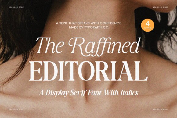 Raffined: A Serif Font for Real-World Design