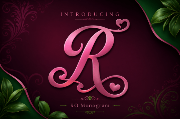 Ro Monogram Brings Elegant Storytelling to Editorial Design