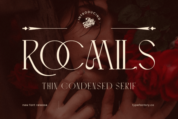 Rocmils: A Thin Condensed Serif for Editorial Storytelling