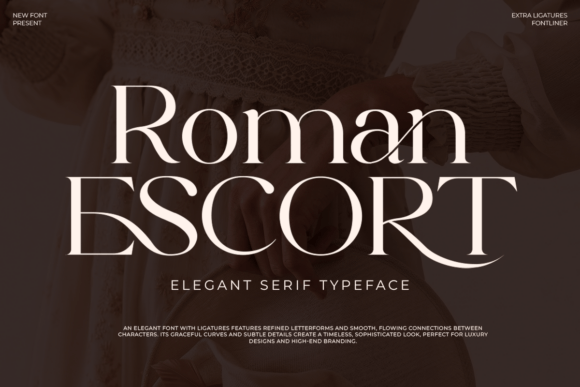Roman Escort Font: A Serif for Editorial Storytelling