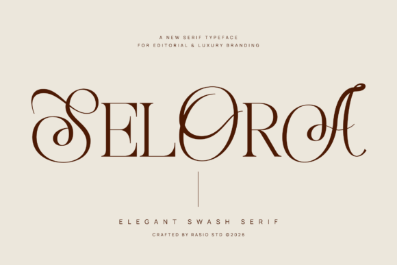 Selora: A Refined Serif for Editorial Storytelling