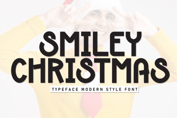 Smiley Christmas Font for Business Branding