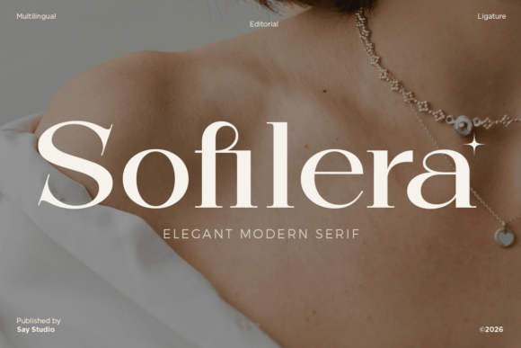 Sofilera: The Serif Font That Brings Handmade Products to Life