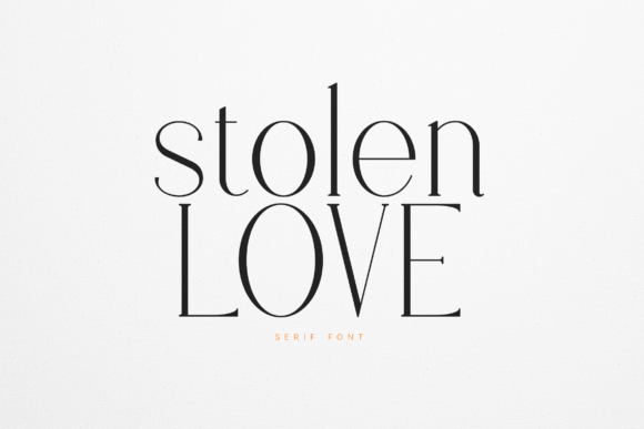 Stolen Love Review: A Modern Serif Font for Campaign Designers