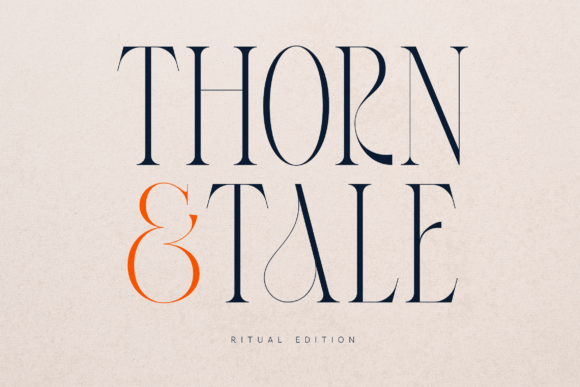 Thorn Tale: A Serif Font Built for Bold Marketing and Scroll-Stopping Content