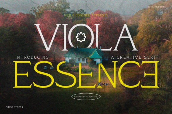 Viola Essence: The Serif Font That Gives Small Brands an Elegant Edge