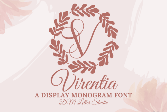Virentia Monogram Font