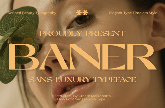 Why Baner Sans Serif Font Elevates Small Business Branding