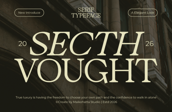 Why Secth Vought Serif Font Elevates Small Business Branding